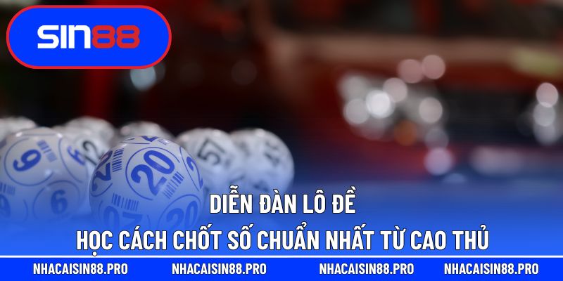 Diễn đàn lô đề