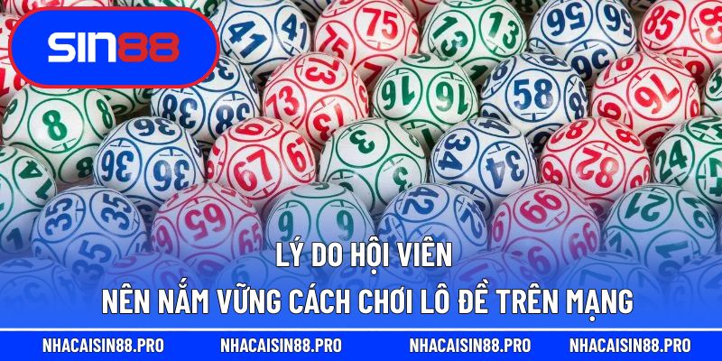 Lý do hội viên nên nắm vững cách chơi lô đề trên mạng