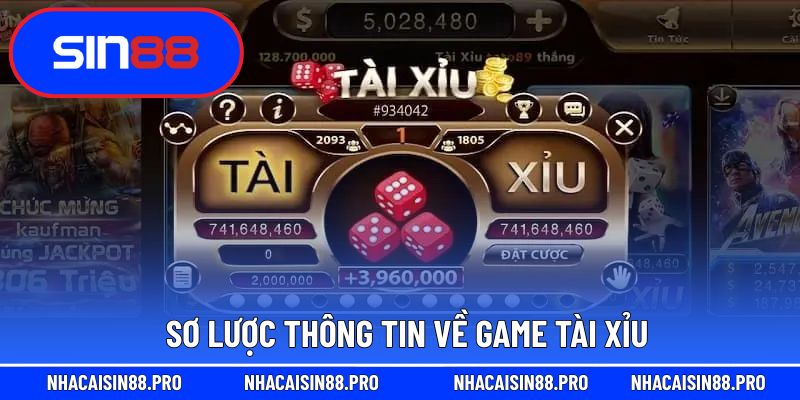 Sơ lược thông tin về game Tài xỉu